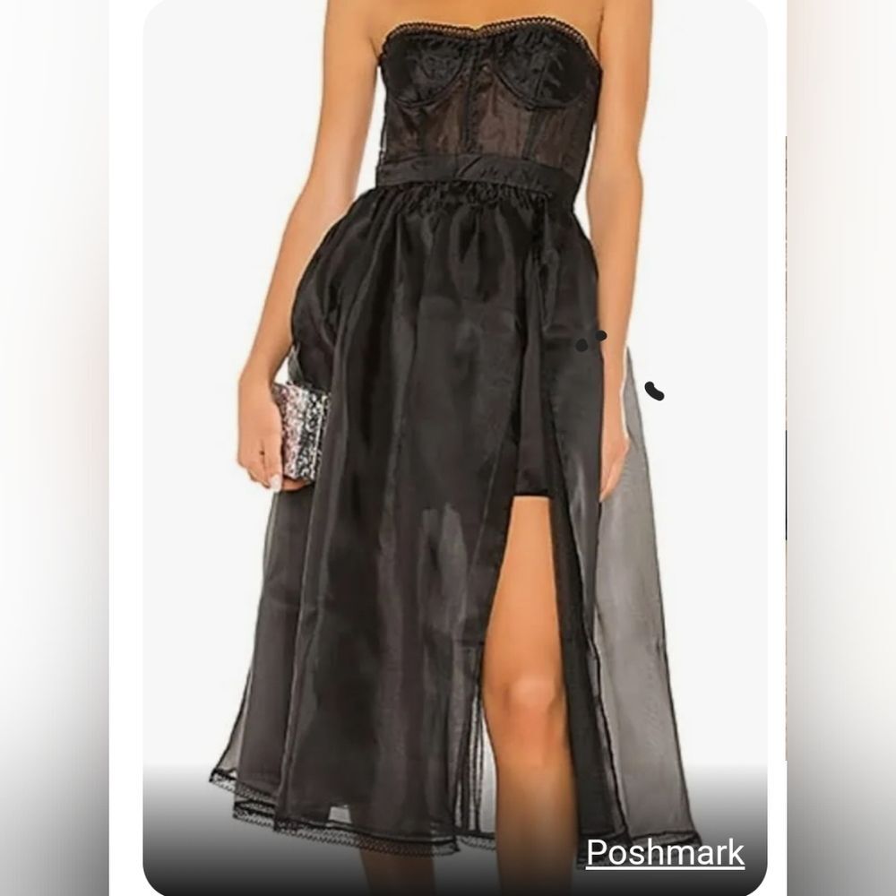 NEW Revolve NBD Imagine Gown Cocktail Party Side Slit Dress Size S NWT $288